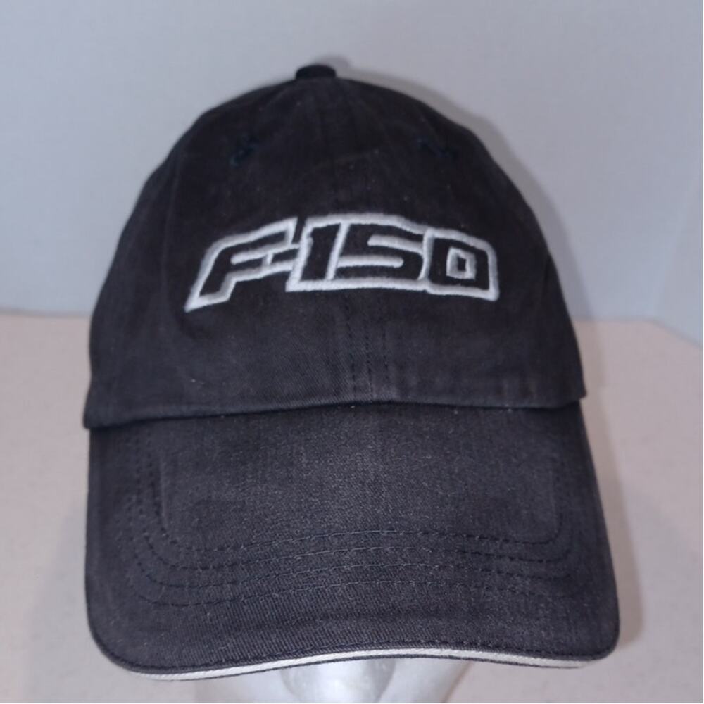 FORD F-150 Pick-up Truck Logo Black Hat Cap Adjustable